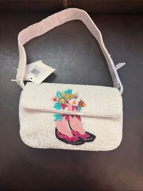 Sol Mer Boot beaded Bag